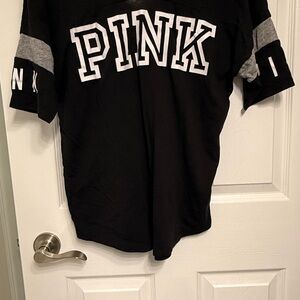 PINK Victoria's Secret Black Tee